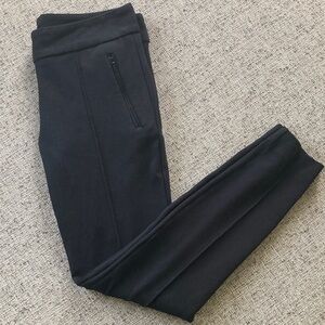 LOFT Black Slim Ponte Ankle Pants